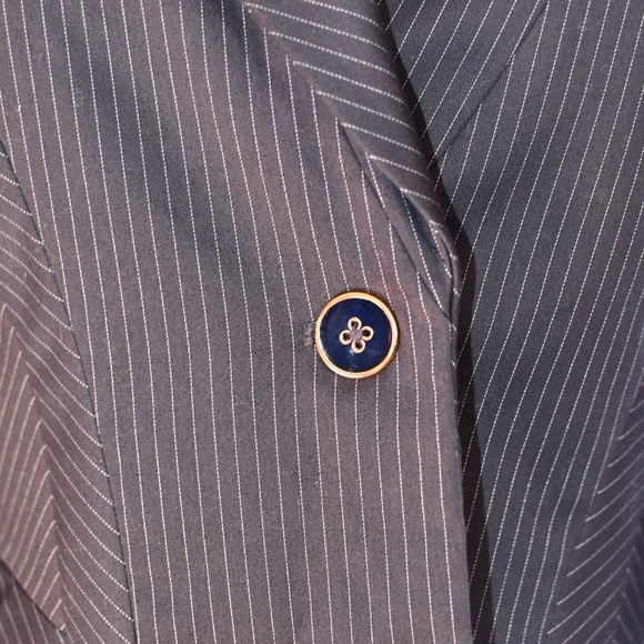 Marciano Size Small Pinstripe Blazer Jacket - Picture 10 of 14